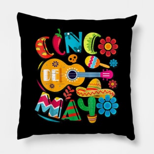 Cinco De Mayo Mexican Fiesta 5 De Mayo Family Matching Pillow