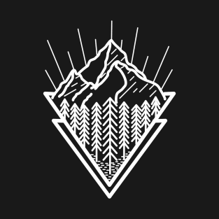 nature mountains T-Shirt