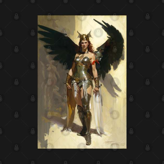 Hawkgirl - Hawkwoman - Classic Portrait - DC Comics by YeCurisoityShoppe