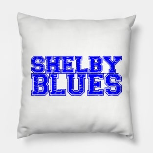 Vintage Shelby Blues Pillow