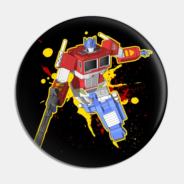 Optimus Prime Pin by gblackid