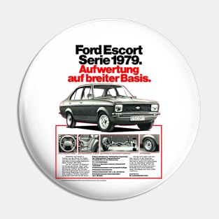 1979 FORD ESCORT - advert Pin