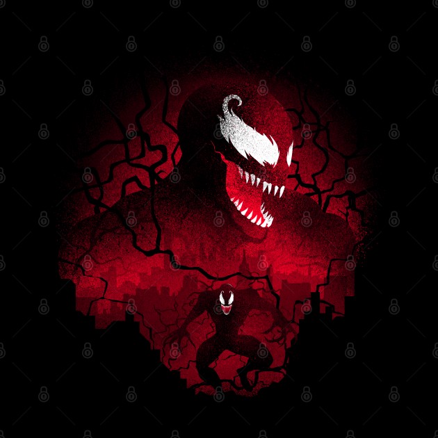 Red Symbiote by Donnie