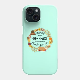 Happy Thanksgiving Day Wishes Design Phone Case