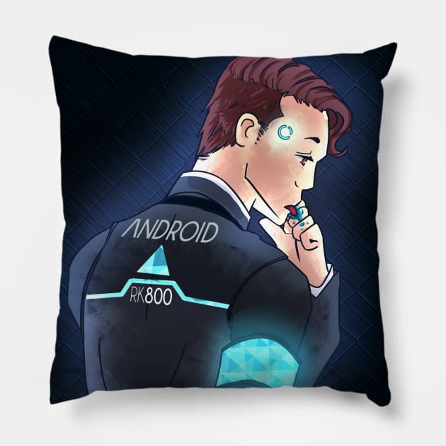 MY NAME IS CONNOR Pillow by Sagurin