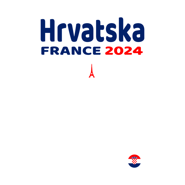 Hrvatska France 2024 by TeeTees