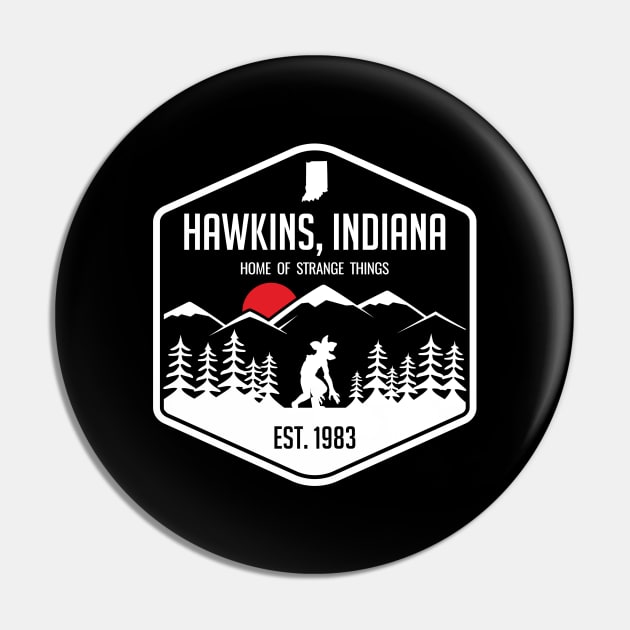 Visit Hawkins, Indiana Pin by NobleTeeShop