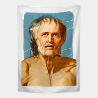 Greek Philosopher Seneca illustration Tapestry