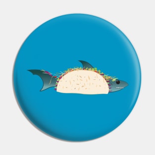 Taco Shark Pin