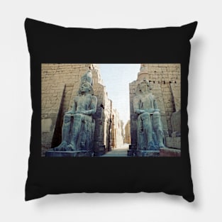 Luxor Temple, Egypt Pillow