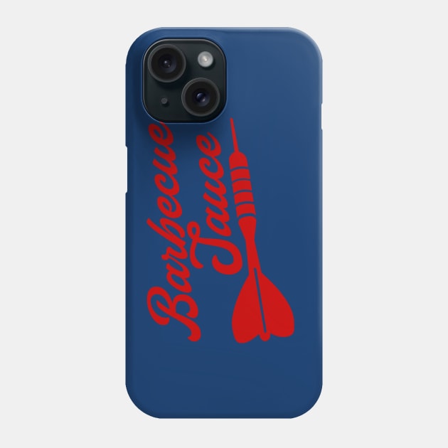 Barbecue Sauce red Phone Case by AngryMongoAff