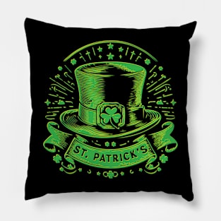 Vintage St Patricks Day Pillow