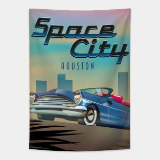 Space City Houston Tapestry