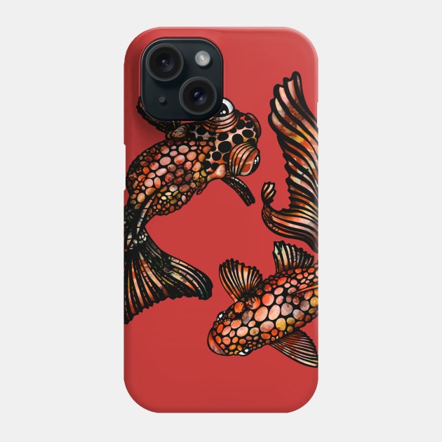 Koi Phone Case by Zodiart