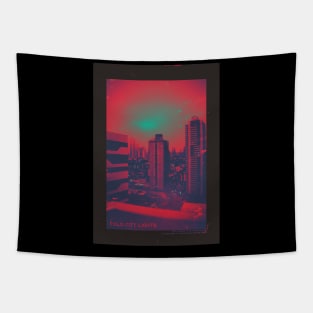 Cold City Lights Tapestry