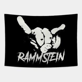 rammstein ll horn sign Tapestry