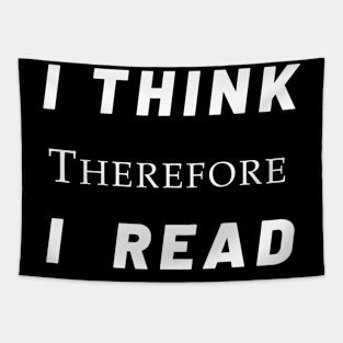 I Think Therefore I Read Tapestry