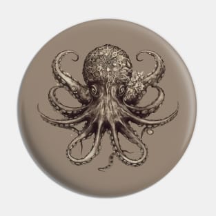 The All Seeing Octopus Pin