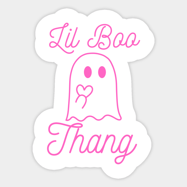 Lil Boo Thang - Boo - Sticker | TeePublic