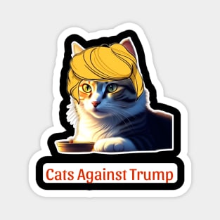 Cats Against Trump Magnet