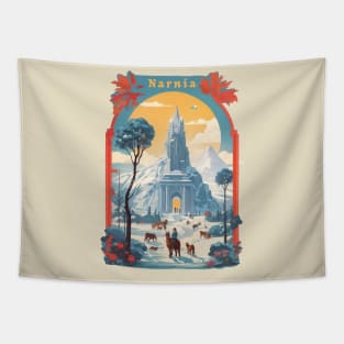 Retro Design Narnia Tapestry