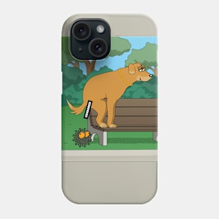 Corona and Dog Phone Case