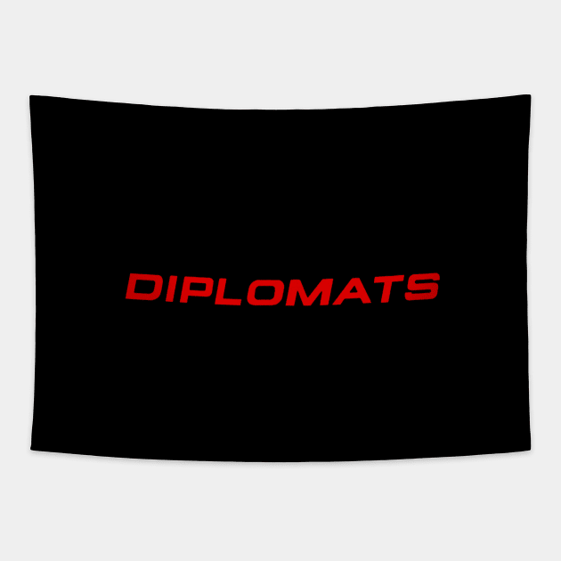 Diplomats Tapestry by sobermacho