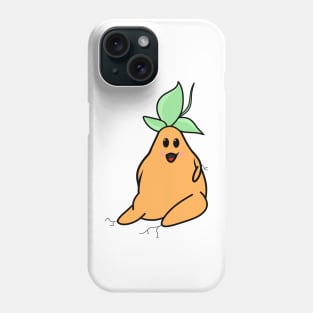 Chubby smiling mandrake Phone Case