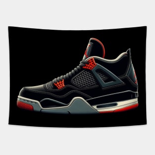 Michael Jordan Retro 4 Bred Tapestry