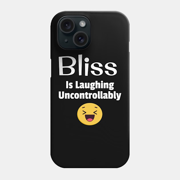 Bliss Is Laughing Uncontrollably Phone Case by jutulen