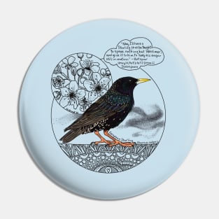 Shakespeare's Starling, Doodle Pin