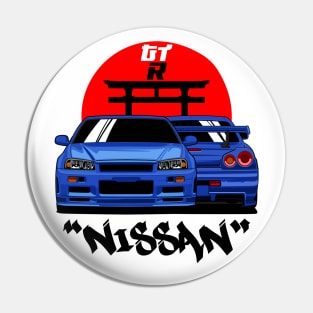 R34 JDM - japan car Pin