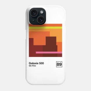 On Fire / Minimalist Graphic Artwork Design Phone Case