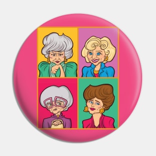 Golden 80's Pin