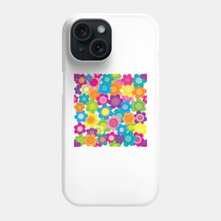 Jeweltone Seamless Flower Pattern Phone Case