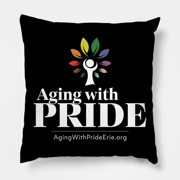 Aging with Pride Pillow by wheedesign