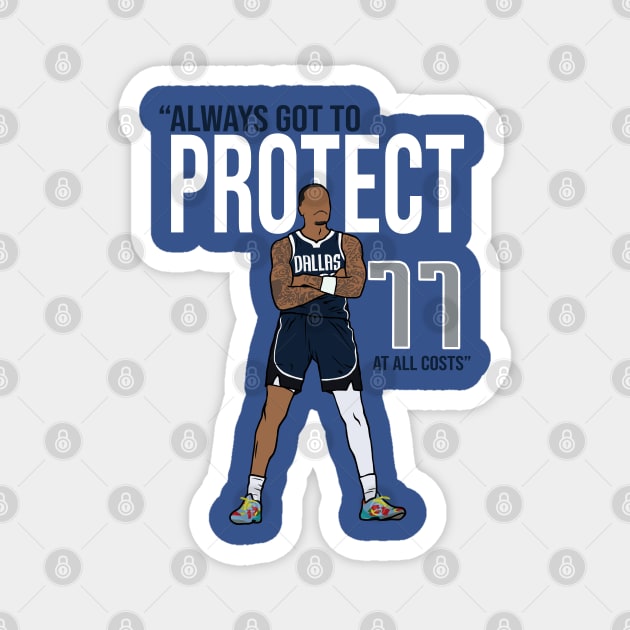 PJ Washington Always Got To Protect 77 At All Costs 3 Magnet by rattraptees