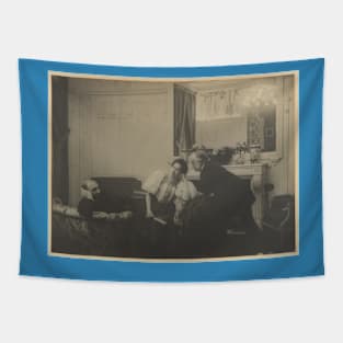 Paul Poujaud, Mme. Arthur Fontaine, and Degas Tapestry