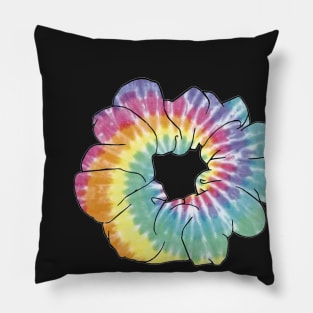 Tye Dye Scrunchie Pillow