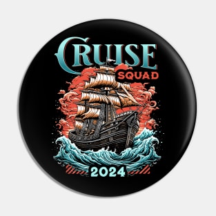 Cruise Squad 2024 Pin