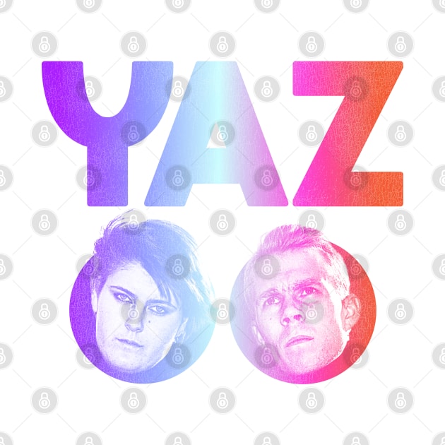 Yazoo / 80s Fade Colorway Synth Pop Fan Art by darklordpug