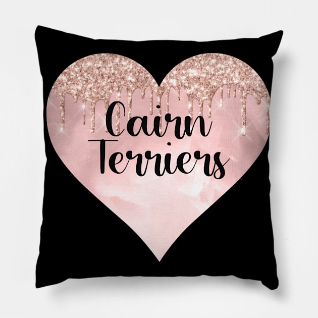 Cairn Terrier Pillow by NeedsFulfilled