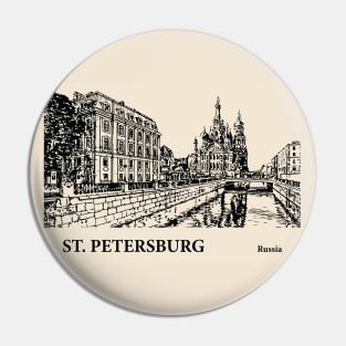 Saint Petersburg - Russia Pin