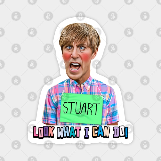 LOOK WHAT I CAN DO! Stuart - Mad TV Magnet by darklordpug