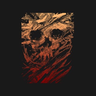 spine chilling skull T-Shirt