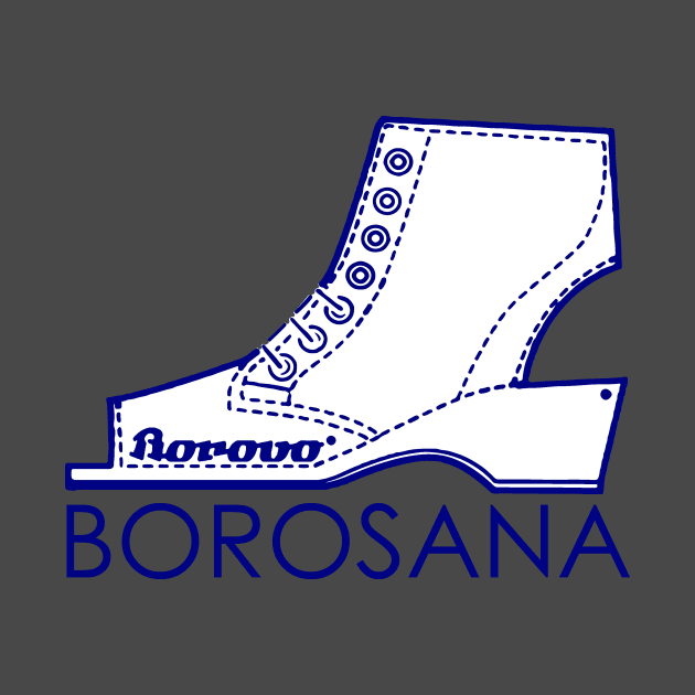 Borosana Borovo - white nostalgic ortopedic shoe from Yugoslavia by SofiaYoushi