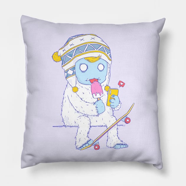 Yetiinage Pillow by nurrablake