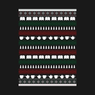 Ugly Bookish Christmas Sweater T-Shirt