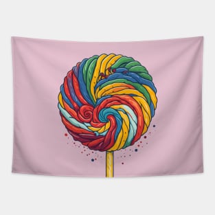 Colorful lollipop Tapestry