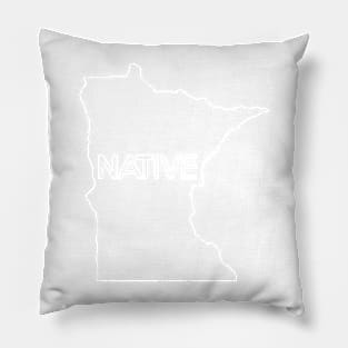 Minnesota Native MN Pillow